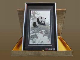 Panda in Sichuan Embroidery